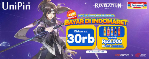 Top Up Game Revelation, Dapatkan Diskon 30rb + Tebus Murah Sosro Fruit Tea 2rb
